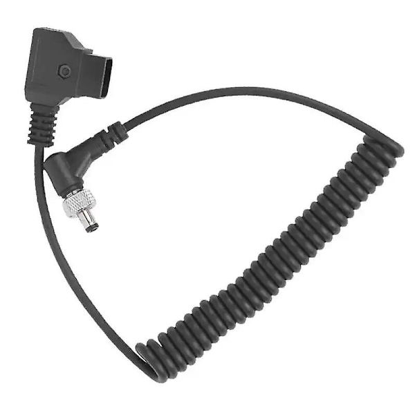 D-tap Plugg til DC-port DC-monitor Strømforsyningskabel Fjærkraftkabel med Lås for BMCC BMPC/atomos/bestview Monitor/DC-fylllys