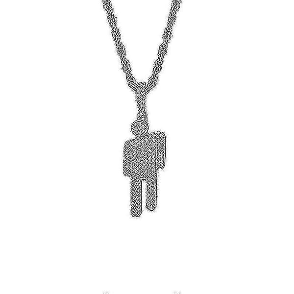 Billie Eilish Halsband för Kvinnor - Silverberlocker för Billie Eilish-fans
