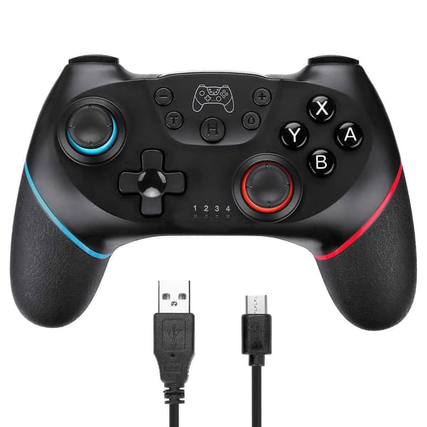 Bluetooth Trådløs Switch Pro Controller Dobbelt Vibration Væk Funktion