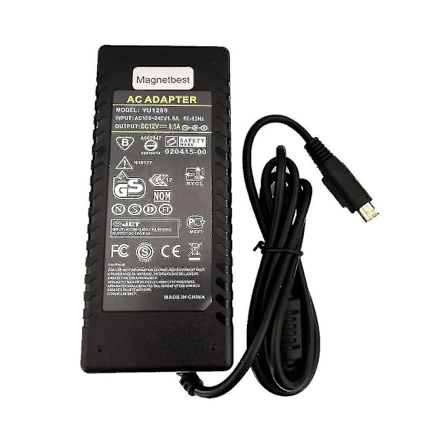 12V 8A LCD TV-skjerm Flat Panel TV DVR Strømadapter 12V 8.5A 4-pins Adapter VCR Adapter 4-pins Strømforsyning Ladeadapter