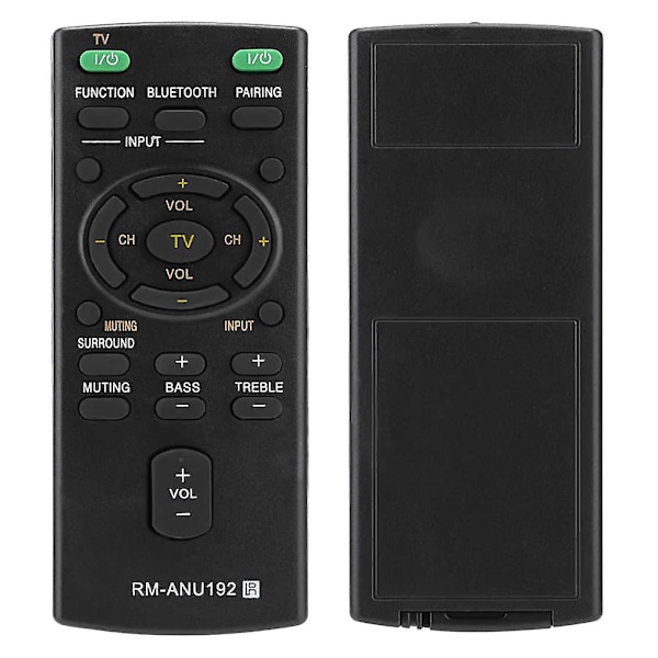 -anu192 Bluetooth-kaiutin Kaukosäädin Sound Bar Sact60bt -wct60 Sswct60 Ht-ct60bt Htct60bt Sa-ct60bt