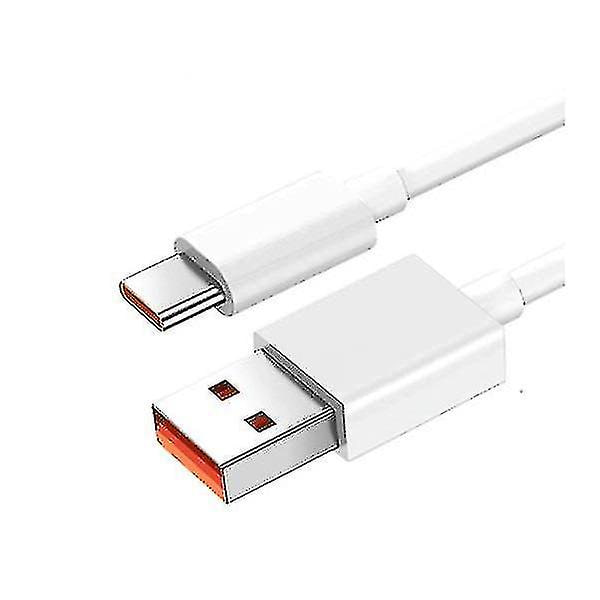 Xiaomi Mi Turbo 6A USB Type-C til USB Type-A Datakabel - Hvid
