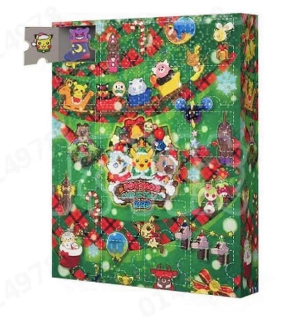 24 Pocket Monsters Julkalender Presentask, Pet Elf Jul Blind Box 24st(J)