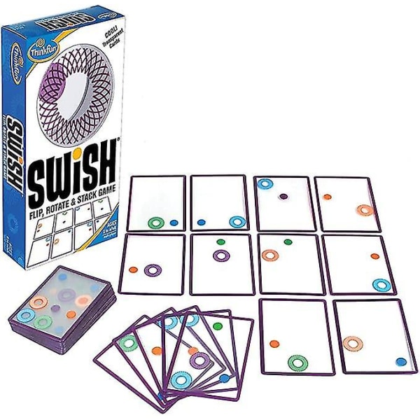 Thinkfun Swish Läpinäkyvä Korttipeli Ja Leikki