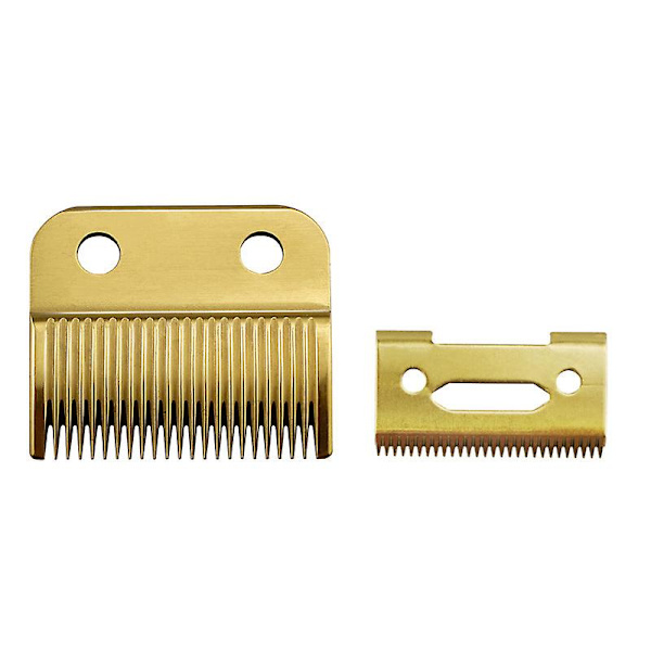 Wahl Magic Clip Ledning & Ledningsfri Udskiftningsblad + Klippeblad (Stål Klinge) - Guld