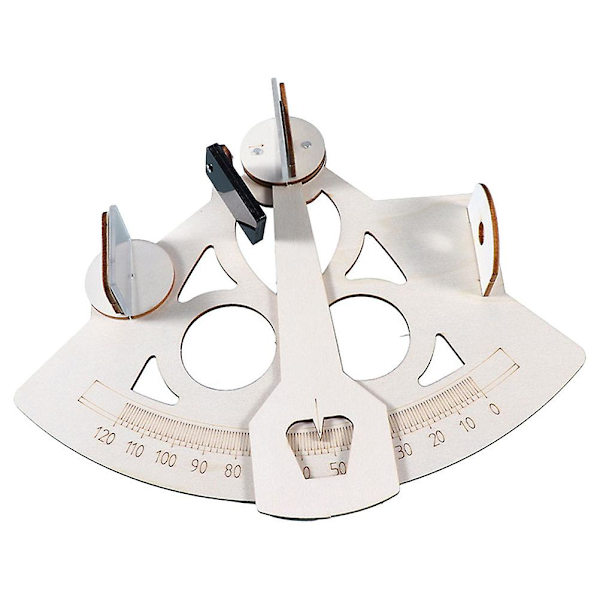 1 Set DIY Nautisk Mätinstrument Kit Marin Sjöman Sextant DIY Nautiska Kit Utbildningsleksak