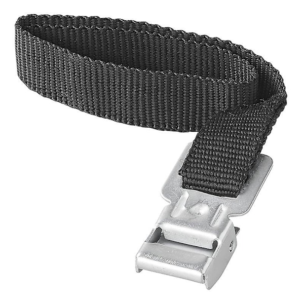 Metallisoljella varustetut sidontahihnat 18 mm - 40 cm - 4 kpl:n setti