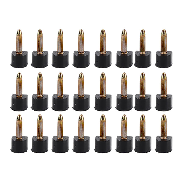 24 st högklackade ersättningsspetsar halkfria skoreparation klacktappsskydd (8 * 8 mm)