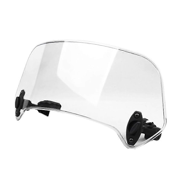 Transparent Färgad Universal Motorcykel Justerbar Vindruta Förlängning Vindruta Spoiler Luft Defl