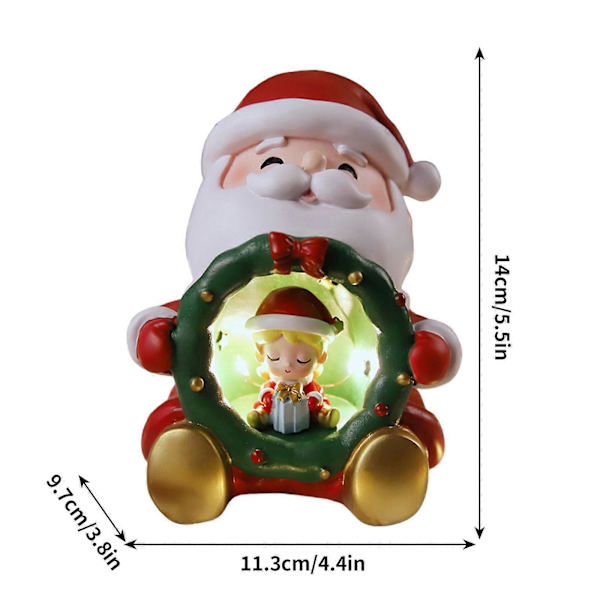 Julstjärnelampor för sovrummet - Originell liten lampa för barn, dekorationer till rummet, pargåvor till jul