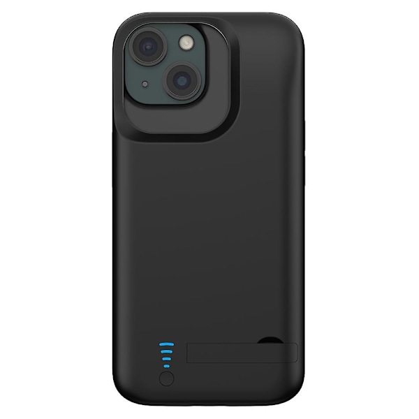 T43 För iPhone 15 5000mAh Batteriladdningsskal Ställ Skyddande Förlängt Batteriladdningsfodral