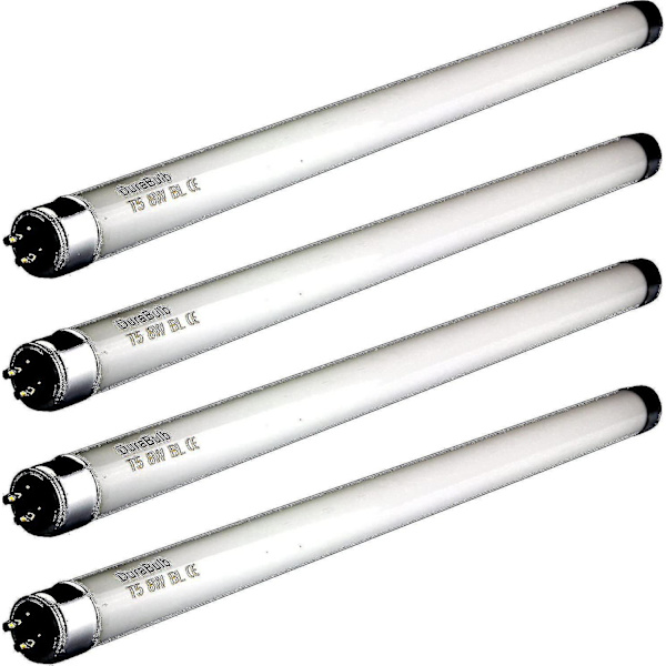 4 st 8w flugdödande glödlampor 12 tum - T5 8 watt uv-rör för 16w flugdödare/insektsdödare-af