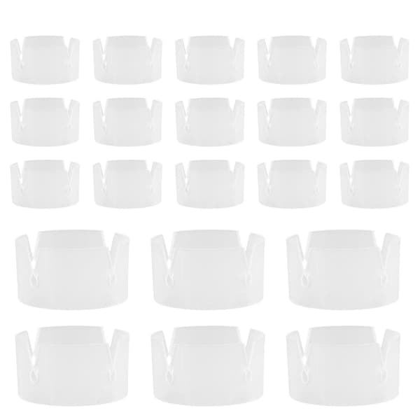 Ballonkæde Klipsforbindelse Plastik Ballonbueforbindelser Til Bryllup 3,5 x 3,5 x 2,1 cm 120 stk