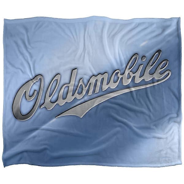 Oldsmobile Chrome Logo Tæppe