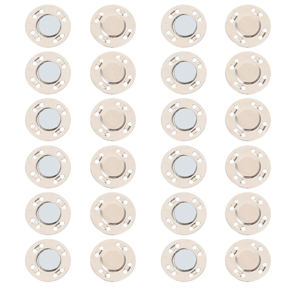 12 Paria DIY-Magneetteja Laukkujen Sulkemiseen, Käsilaukkujen Kiinnitysnapeja, Vaatteiden Kiinnitysnapeja