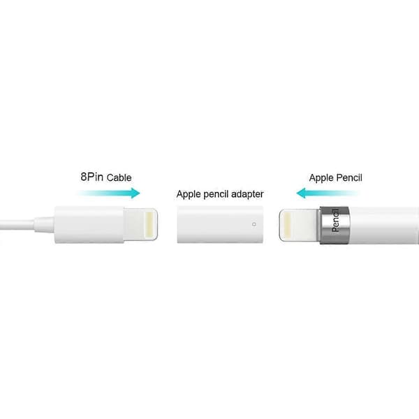 Bærbar ladeadapter for Apple Pencil