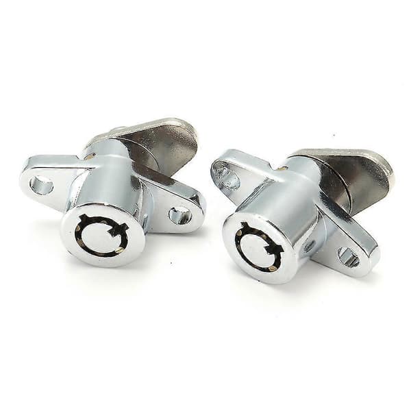 2x Hard Saddlebag Lås 3-sett For Touring Glide Road King