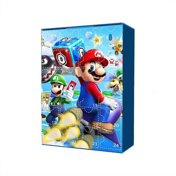 Mario Julekalender med 24 Dukker i Blind Box