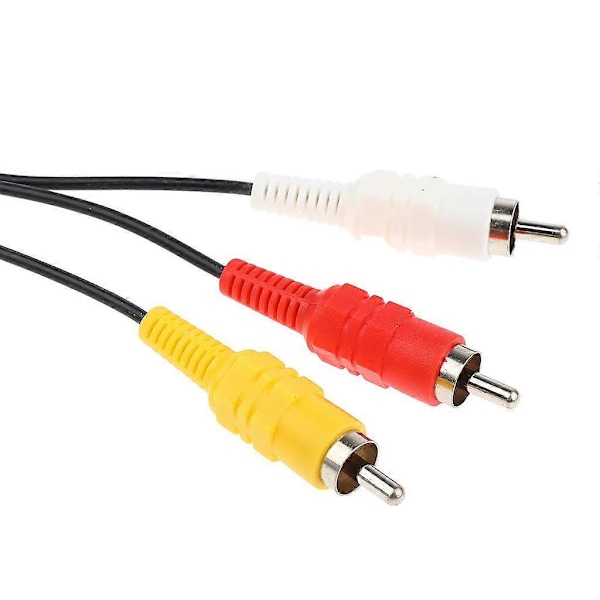 AV Kompositkabel för Sega Dreamcast Ljud Video Kabel TV Adapter Sladd 1.8m