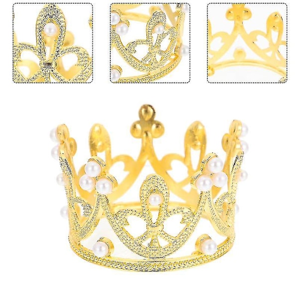 2 stk Kake Tiara Krone