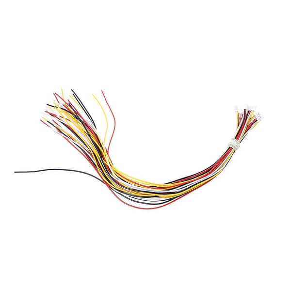 10 sett Mini Micro JST 2.0 PH 4-pins kontaktplugg med ledninger 300mm