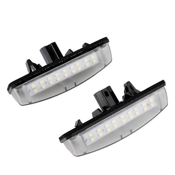 2 kpl Auton LED Rekisterikilven Valot 12V SMD Rekisterikilven Lamppu Sopii TOYOTA Camry Ls430