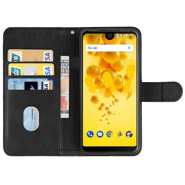 Läderfodral för Wiko View 2