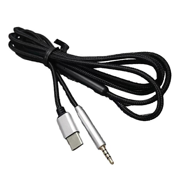 Erstatningskabel USB-C for QC25/QC35/QC35II/QC45/NC700/Y40/Y45/Y50 hodetelefoner