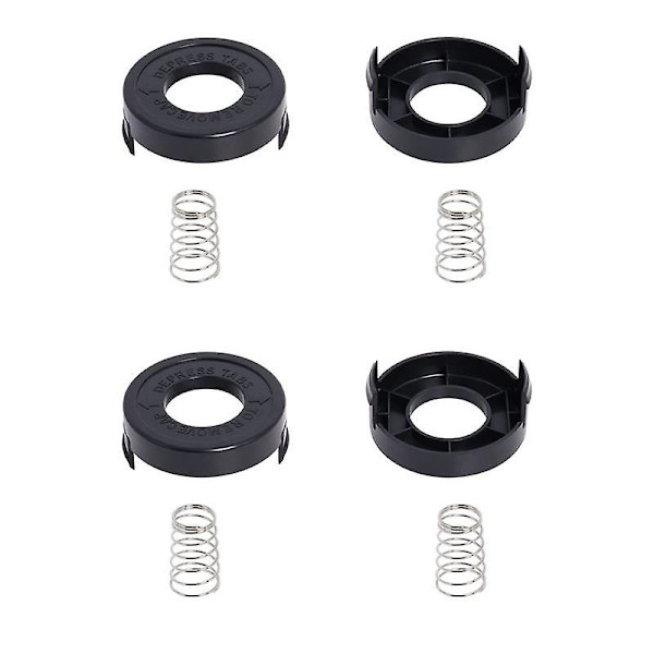 4 stk. 682378-02 Spoleskjulkapsel med Glc12 Gl250 Gl310 Gl360 Strimmer Udskiftning