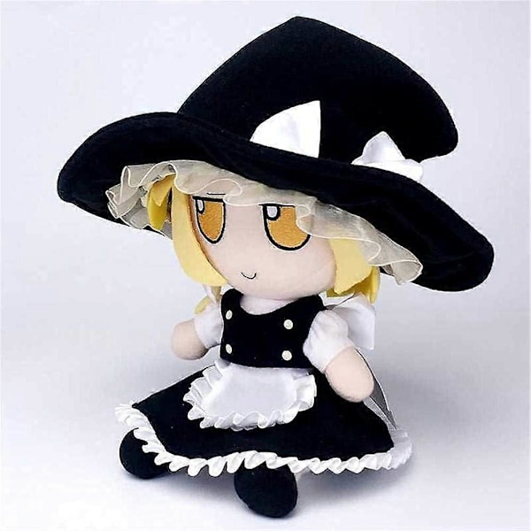 Touhou Project Plyschdocka Fylld Docka Kirisame Marisa 20cm Fumo Plushie Julgåva