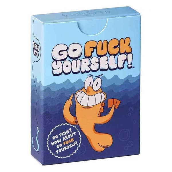 Go Fish kortspil for voksne, kompakt bærbart design til polterabender