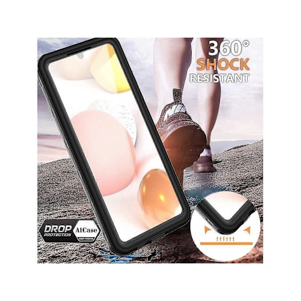 Samsung Galaxy A42 5g Vattentätt Skal Med Inbyggt Skärmskydd Fullständigt Skydd Under Vatten Dammtätt Stöttåligt Skyddsfodral För Galaxy A42 5g 6.6