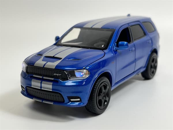 Dodge Durango SRT Blå Venstrekørsel 1:32 Skala Lys & Lyd Tayumo 32145023