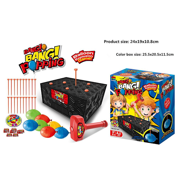 Blast Box Actionspel - Spännande Familjefest - Leksak för Barn