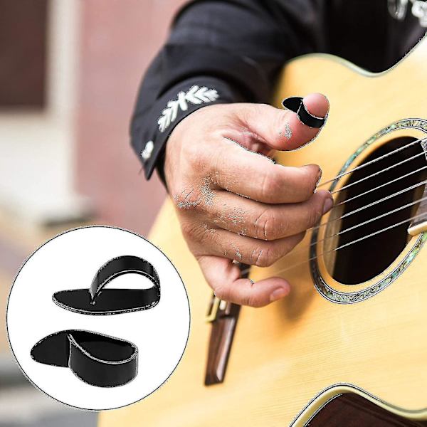12-pack Stål Fingerplock för Gitarr, Banjo och Andra Instrument