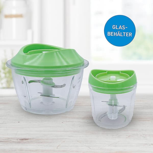 Livington Magicut Deluxe - Multi-hakker - 360ml og 1000ml glasbeholder