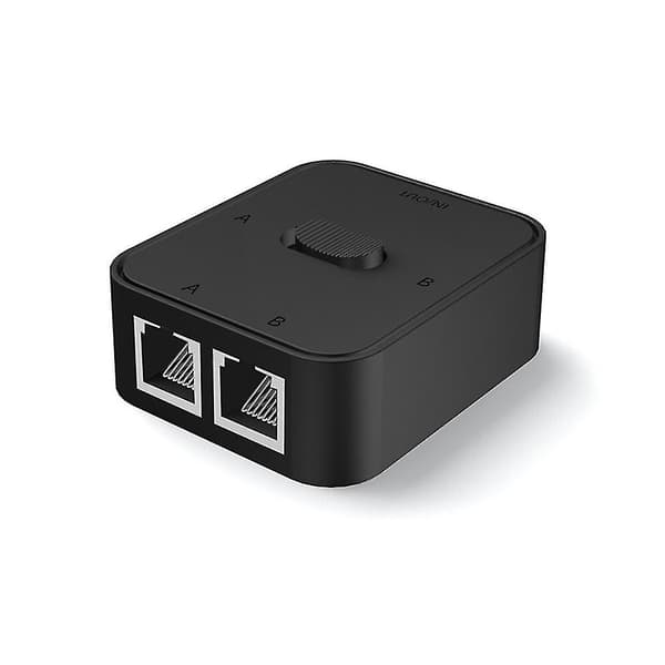 2 Port Gigabit Netværk Switch Rj45 Switch Netværk Splitter Kabel Forlænger Vælger Gratis 2 Vejs Adapter