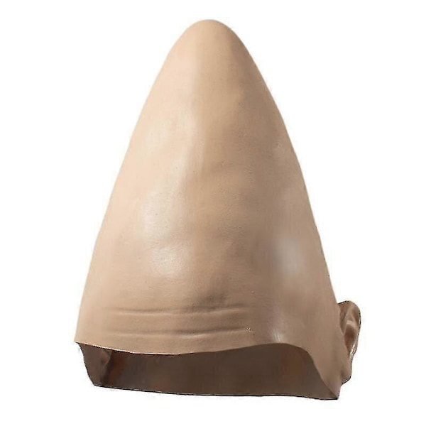 Halloween Alien Coneheads Ägghuvud Huvudbonad Mask Skräckhjälm Latexmask Huvudbonad