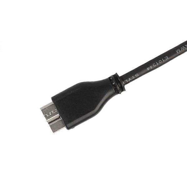 Supernopea USB 3.0 A-uros - Micro B -kaapeli ulkoiselle kiintolevylle HDD