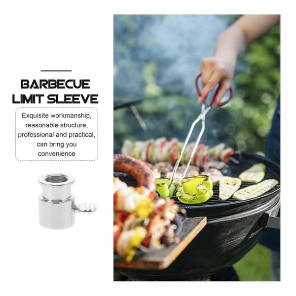 4 kpl Grilli Uunin Rajoitinholkit Kaasu-uunin BBQ-rajoitinholkit Grillaustarvikkeet