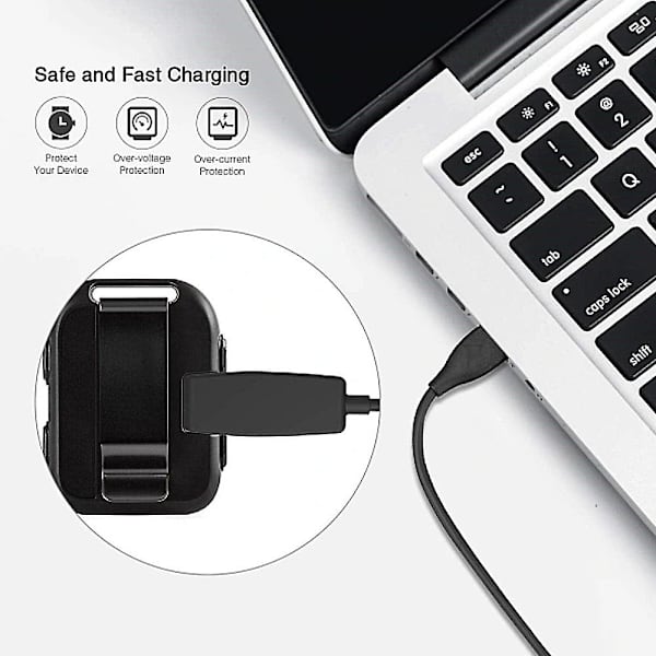 Smartklokke Klipplader USB Ladingkabel For Garmin Forerunner 35 735xt 235 630 Klokker