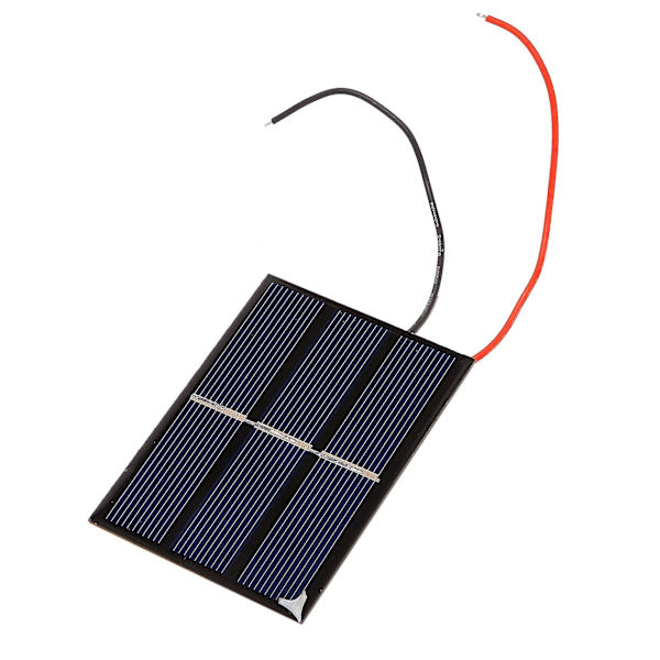 2 stk. 1,5V 400mA 80x60mm - Mini Solcellepaneler til Solcellepaneler - DIY-projekter - Legetøj - Batteri C