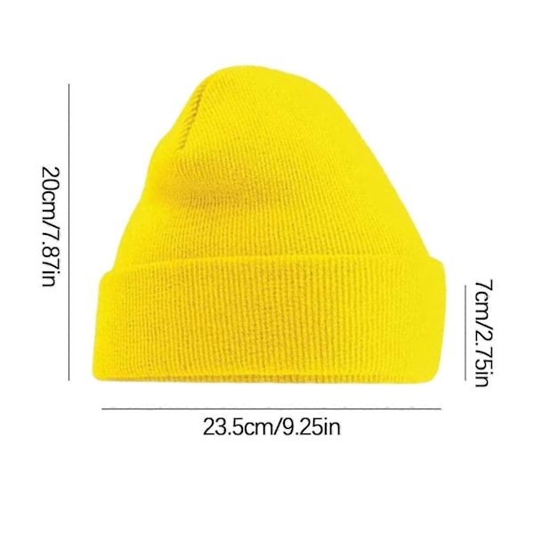 Unisex Beanie Hat - Kvinder & Mænd - Briller - Tøj Sæt