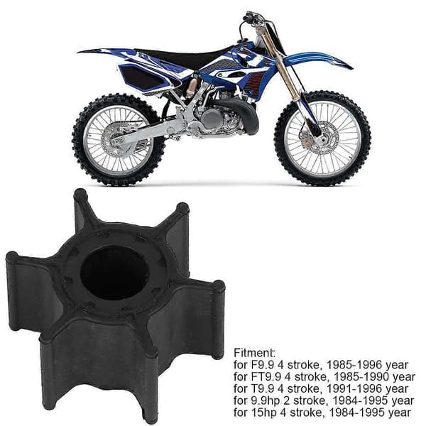 Vattenpump Impeller Del Passar för YAMAHA (9.9/15HK) 682-44352-01