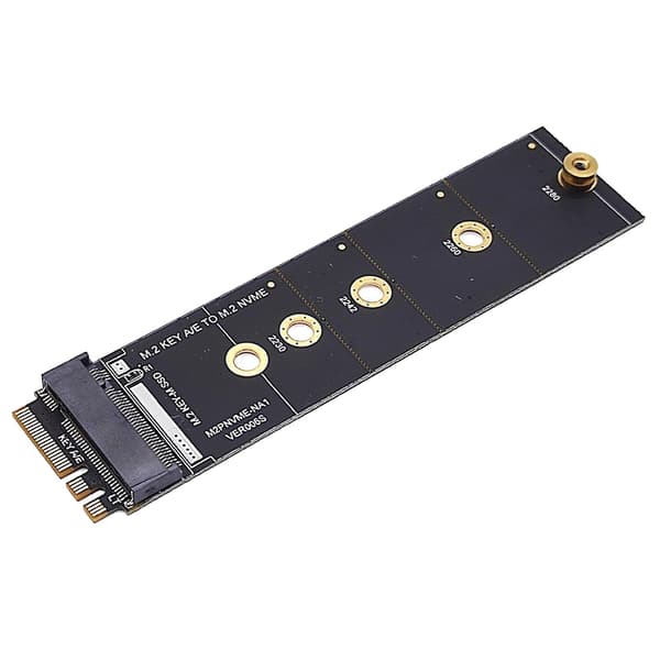 M2 til KEY A-E til M2 NVME Adapterkort NVME KEY-M Udvidelsesstøtte til M.2 SSD