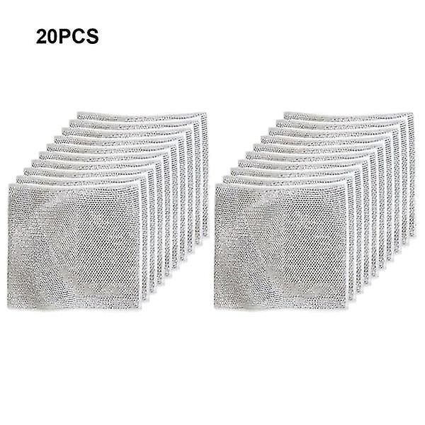 20 st Grå Multifunktionella Metalltrådsdisktrasor Premium Nylon