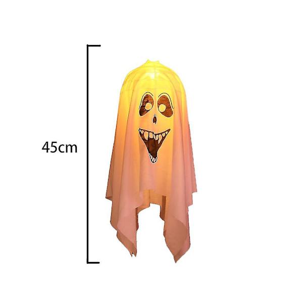 Halloween Lys Spøgelse, Led Lys Hængende Spøgelseslys Belysning Til Halloween Havefest Vindue