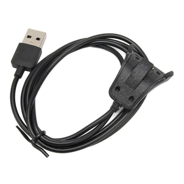 Reservedel Oplader til Tomtom Ur USB Opladningskabel til Tomtom Runner2 til Tomtom Adventurer 3.3ft Sort