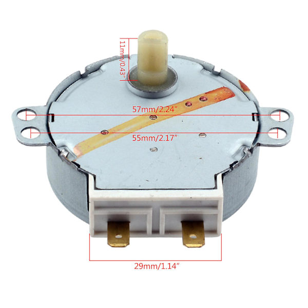 Mikrovågsugnsbricka Motor Mds-4a För Midea Mikrovågsugnsmotordelar