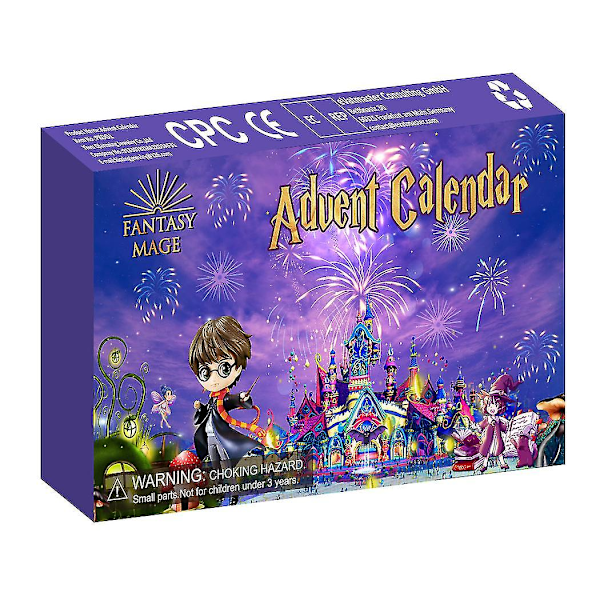 24 Dagar Julklapp Blind Box Barnleksak Blind Box Present Födelsedag Semester Presentask--